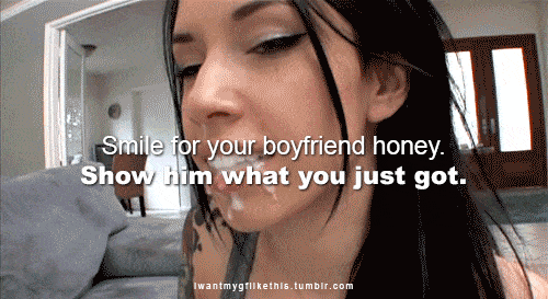 cum eating captions 14