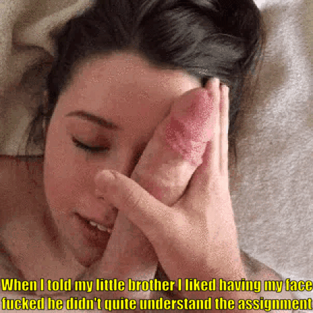 Step Sister Porn Captions & GIFS 12