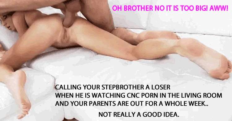 Step Sister Porn Captions & GIFS 46