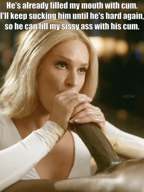 Interracial Porn Captions & Gifs 5