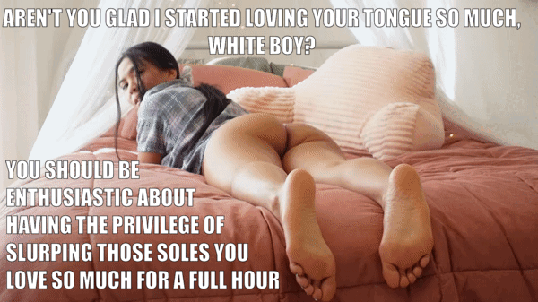 Footjob Porn Gifs & Captions 11